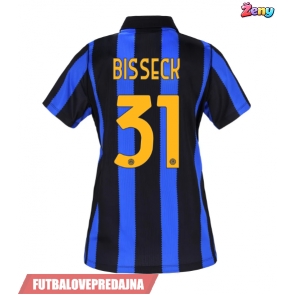 Lacne Ženy Futbalové dres Inter Milan Yann Bisseck #31 2026-27 Krátky Rukáv - Domáci